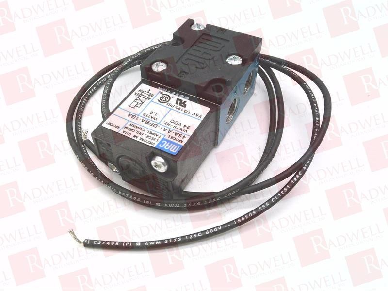 MAC VALVES INC 45A-AA1-DFBA-1BA / 45AAA1DFBA1BA (BRAND NEW)