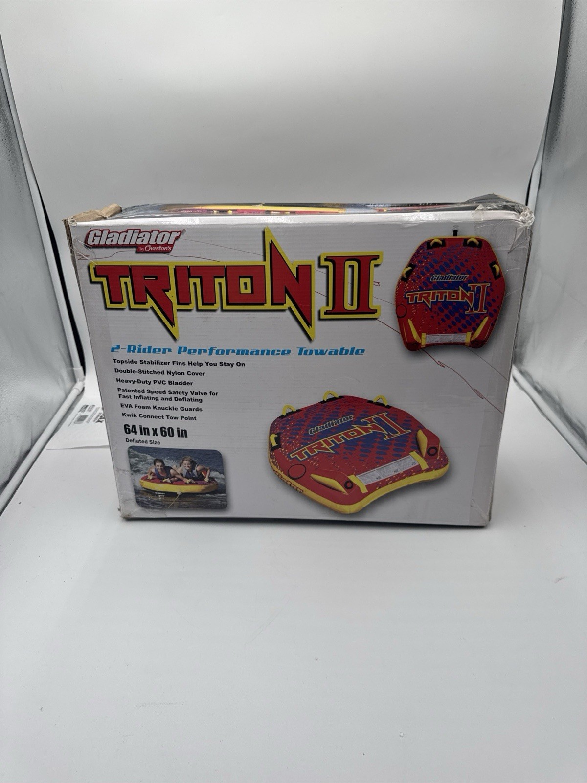 Gladiator Triton 2-Rider Performance Towable tube