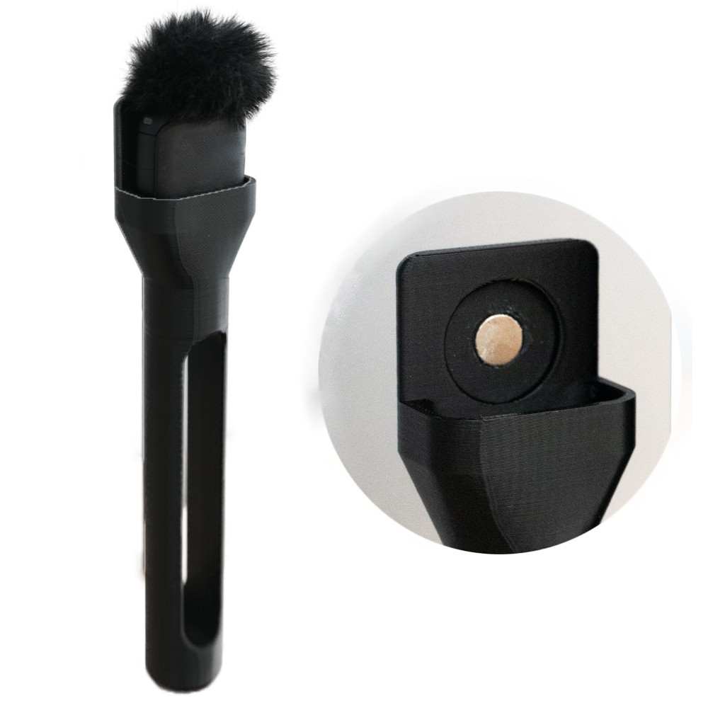 Interview mic adapter Microphone handheld adopter Handle Adoptor for DJI MIC 3
