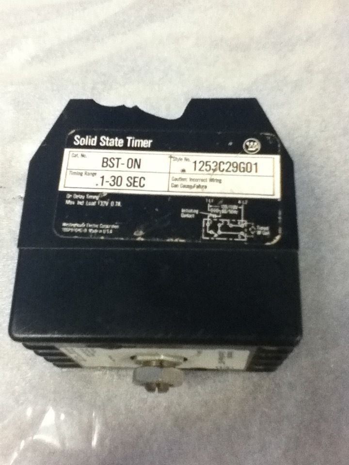 Westinghouse BST-ON Timer