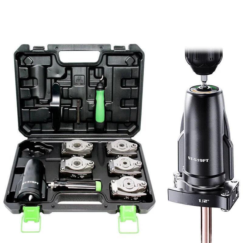 Copper Pipe Expander Set Air Conditioner Metric Reamer Flare Tool Pipe Flaring