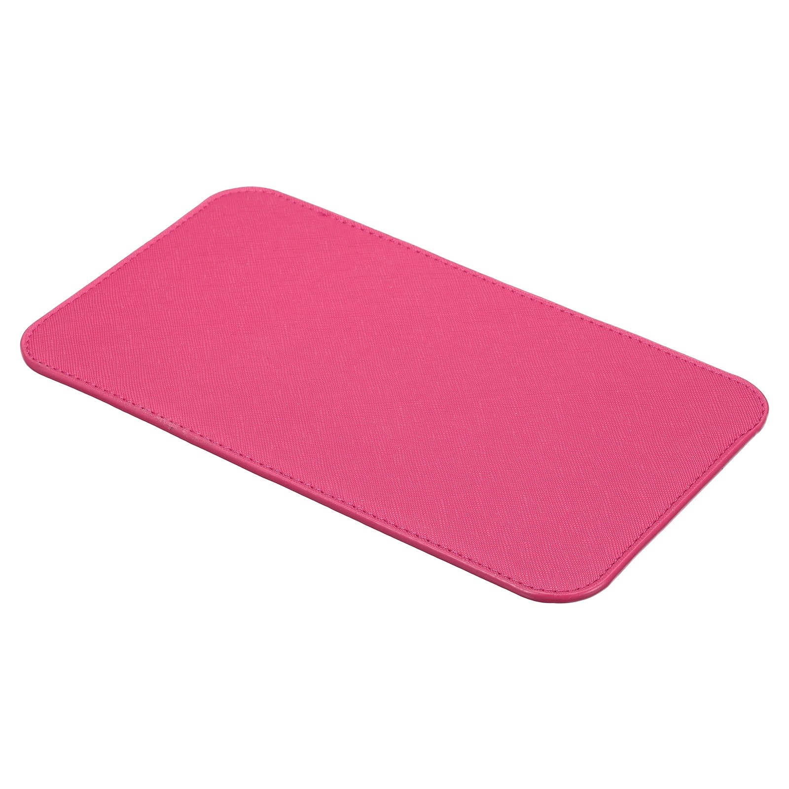 Handbag Base Shaper, 9x6 Inch Rectangle Leather Bag Liner Board, Rose Red