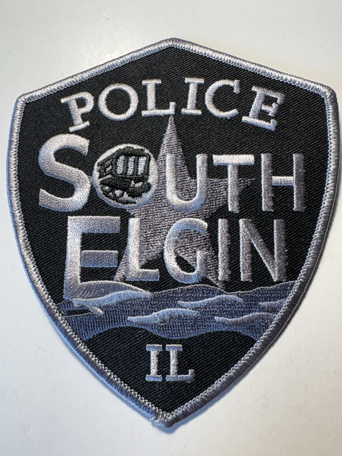 South Elgin Illinois Police Patch ~ RARE