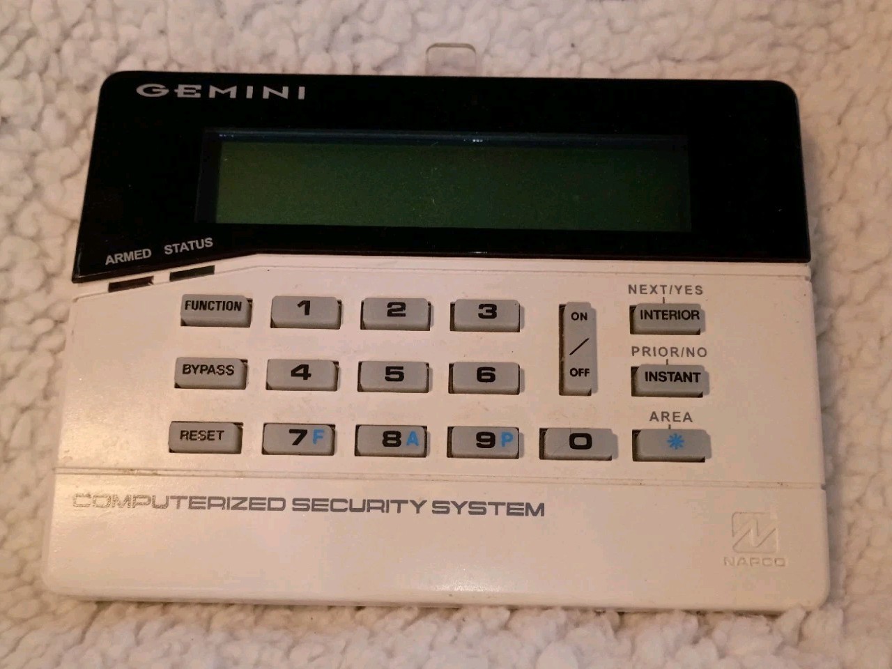 Napco Gemini GEM-RP1CAe2 Security System Keypad Alarm Panel Control