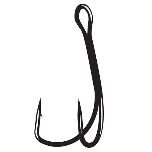 Gamakatsu EWG Double Frog Hook 5 Pack Wide Gap Replacement/Upgrade Topwater Hook