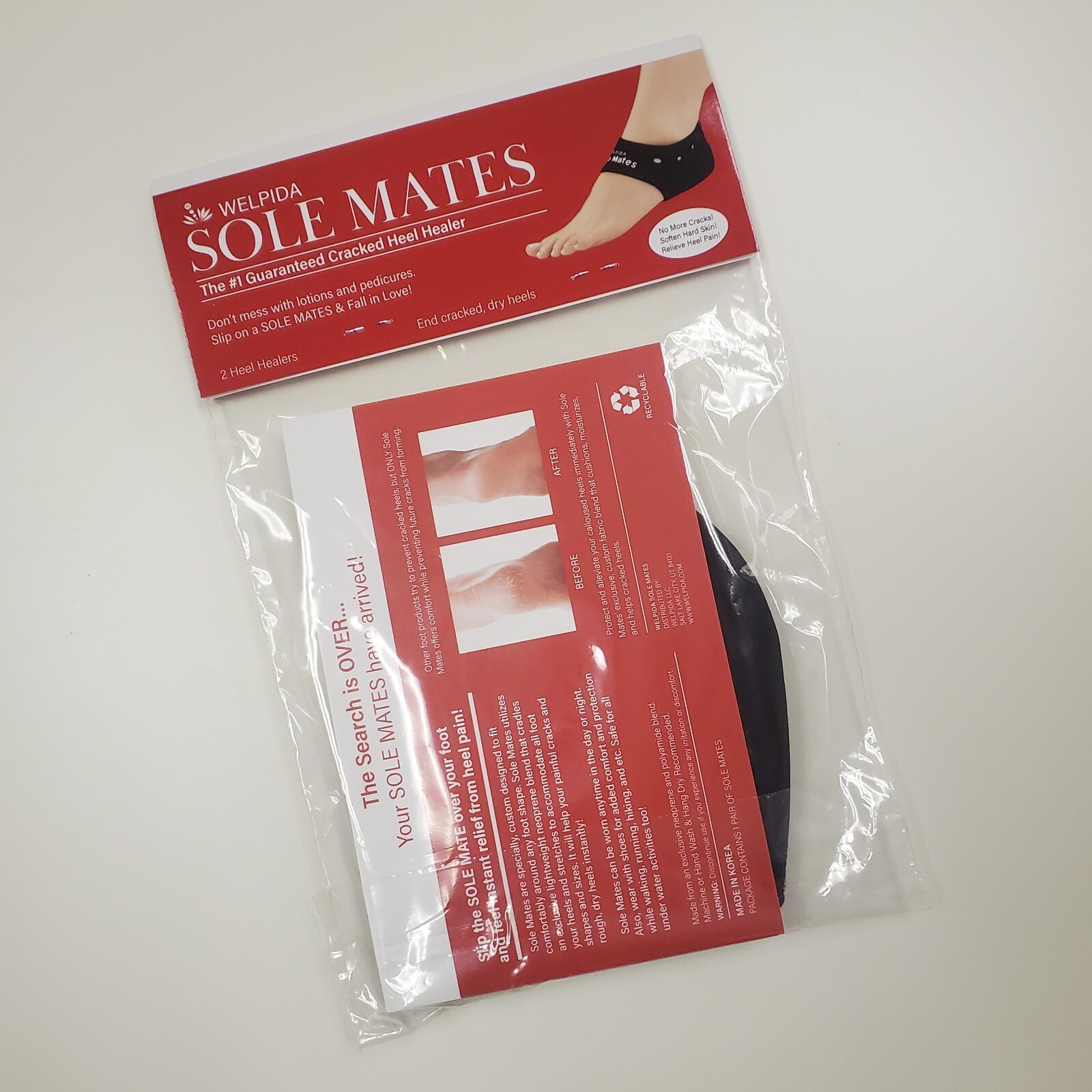 Welpida Solemates - Cracked Heel Healers