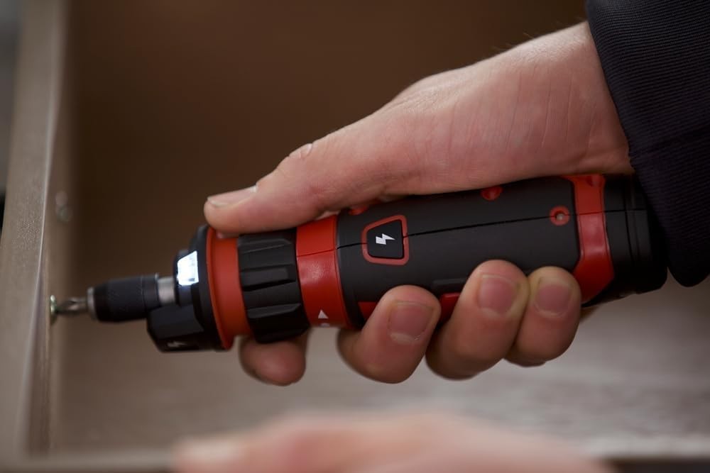Compact 4V Electric Screwdriver Kit, USB Charging - SD561201