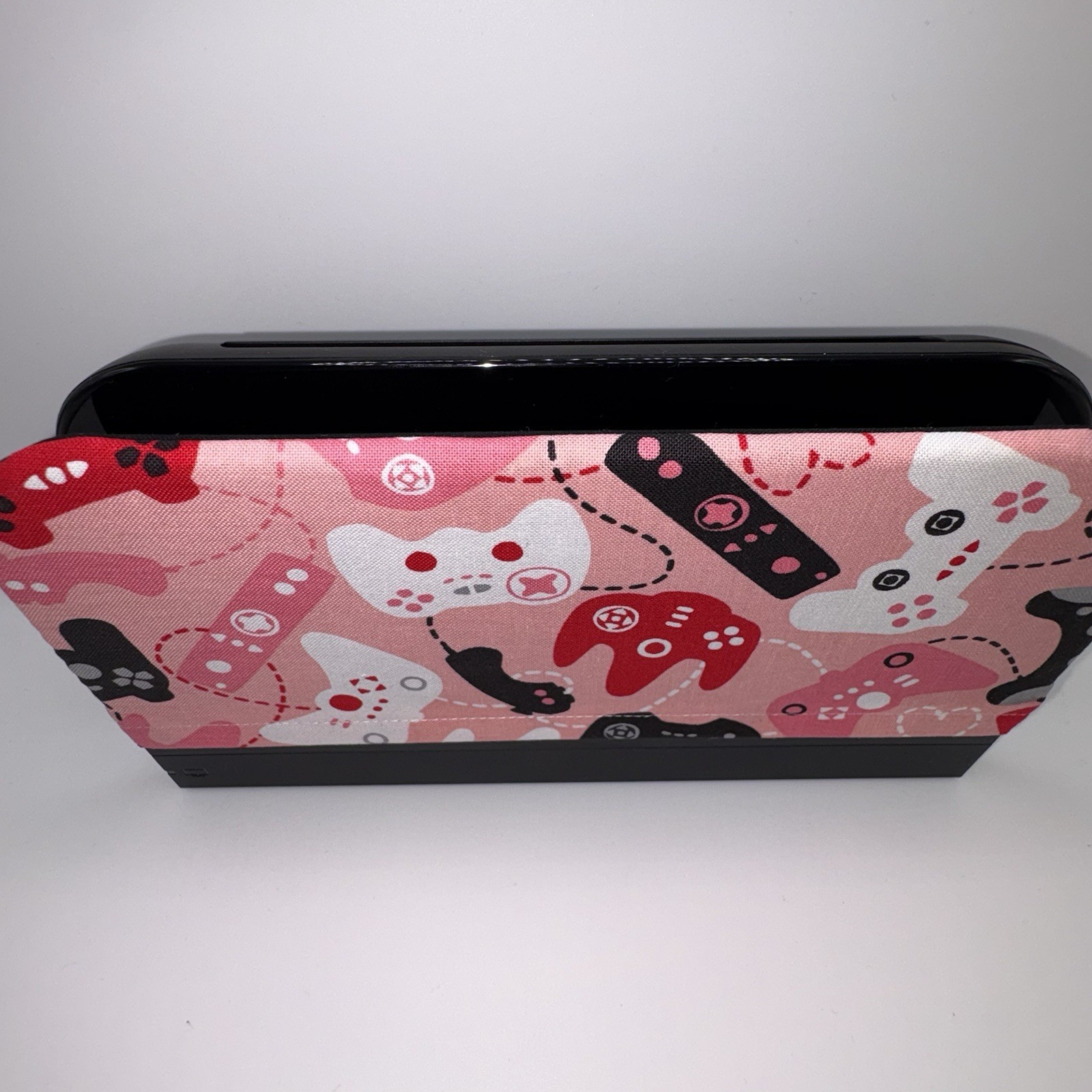 Nintendo Switch 2 Dock Cover Screen Protector Decor Pink Controllers Girly Gamer