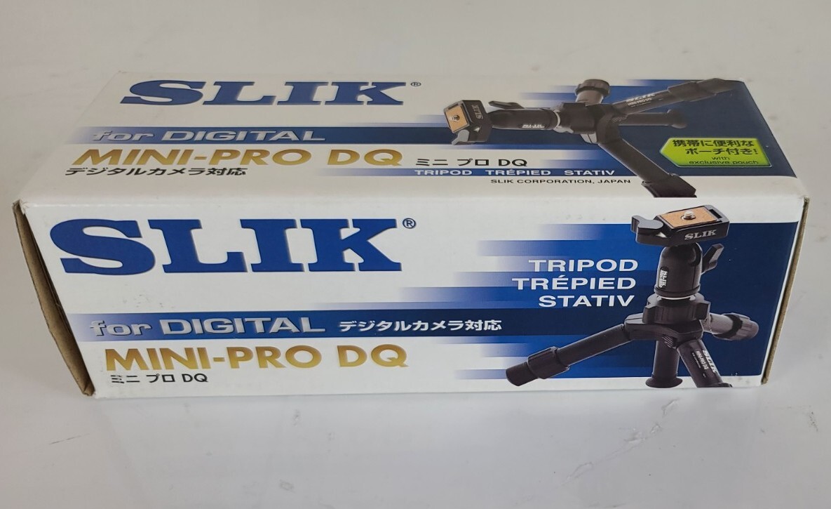 SLIK Mini-Pro DQ Tripod With SBH-100 DQ Compact Ballhead