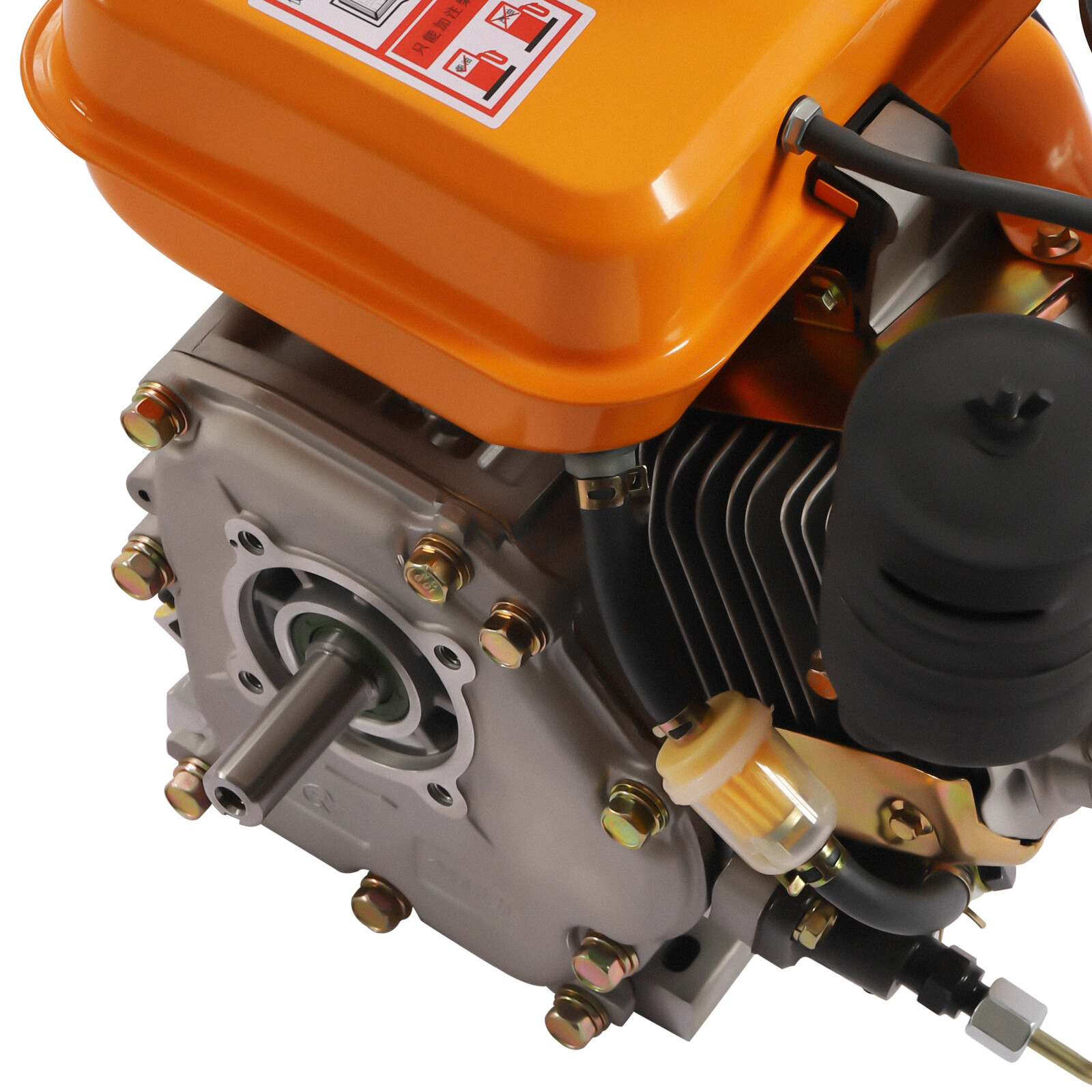 4 Stroke 3HP Diesel Engine OHV Motor Air-cooled Single Cylinder Pull Start 196cc