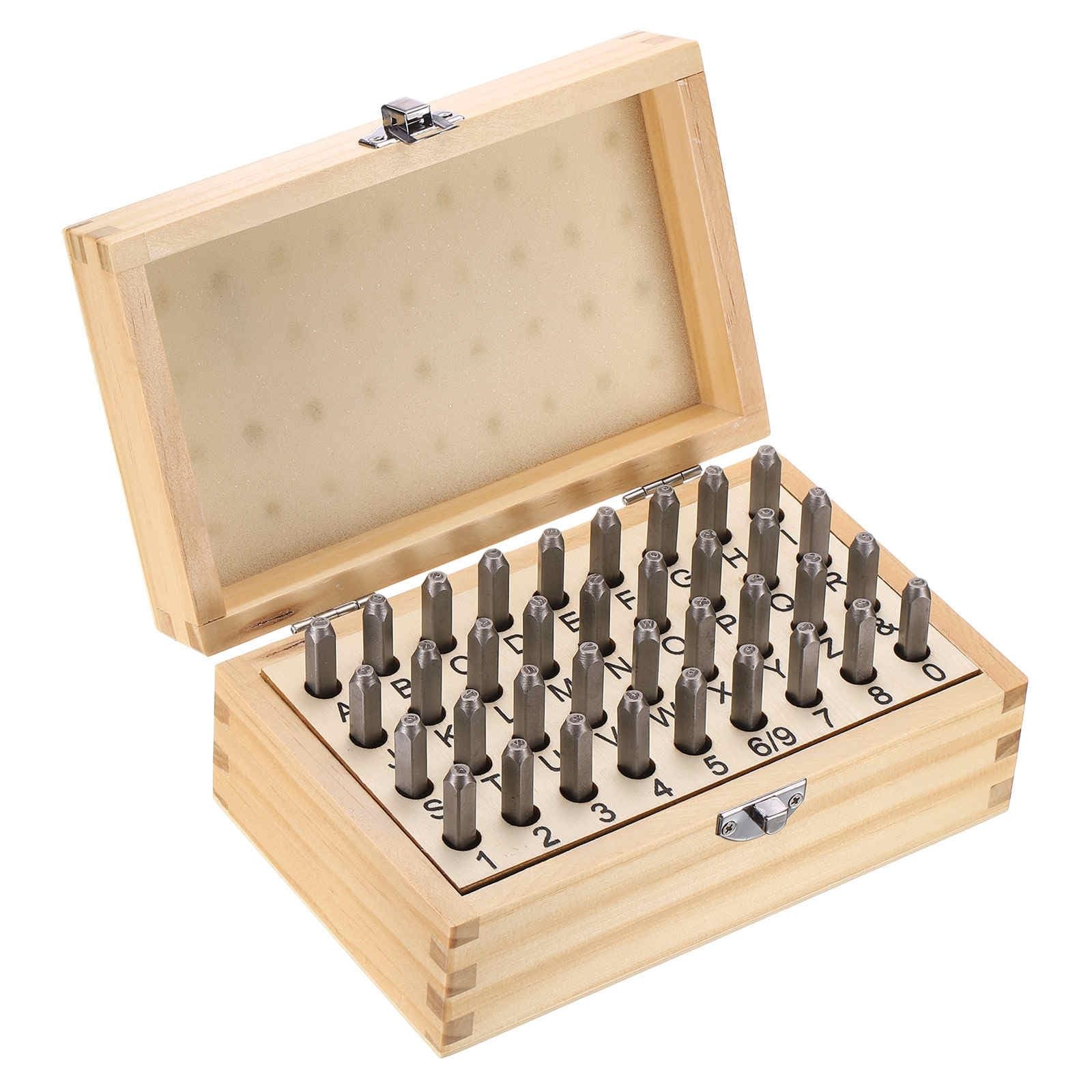 HARFINGTON Metal Stamping Kit 2mm Uppercase