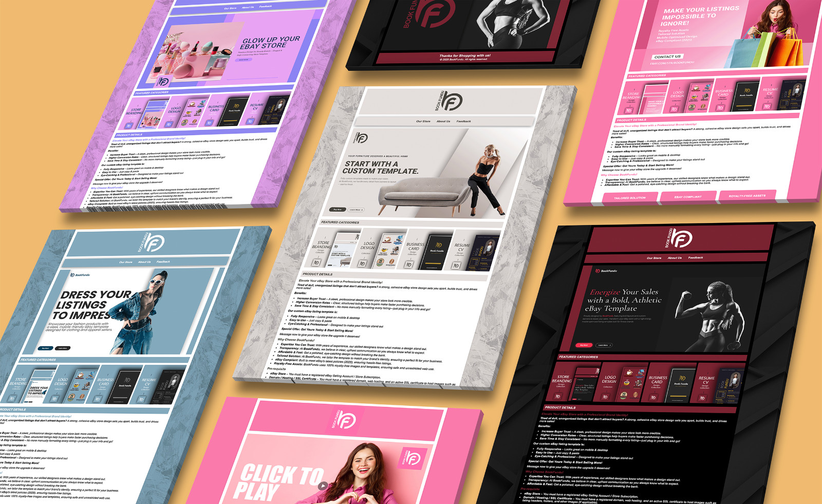 High-Converting eBay HTML Listing Template | Easy to Use & Fully Customizable