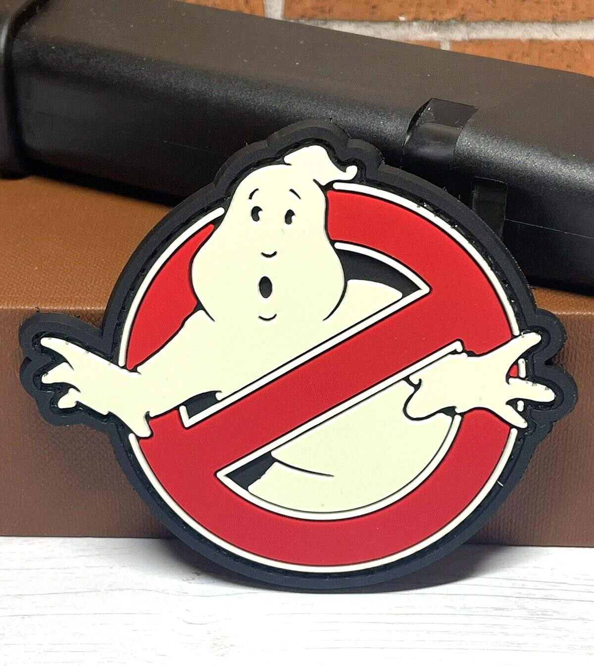 Tactical PVC Patch - Ghostbusters Patch - Hook Loop Ghost Glow in  Dark Patch