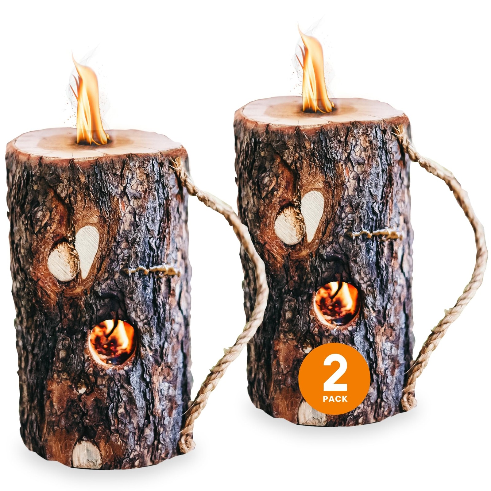 KABIN Timber Torch  Portable Instant Mini Firewood Campfire Logs  Kiln Dried ...