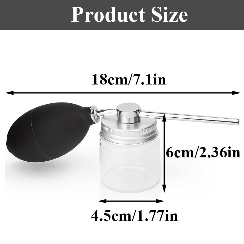 Powder Spray Bottle Garden Duster Applicator, Durable Handheld Cleaning Spray...