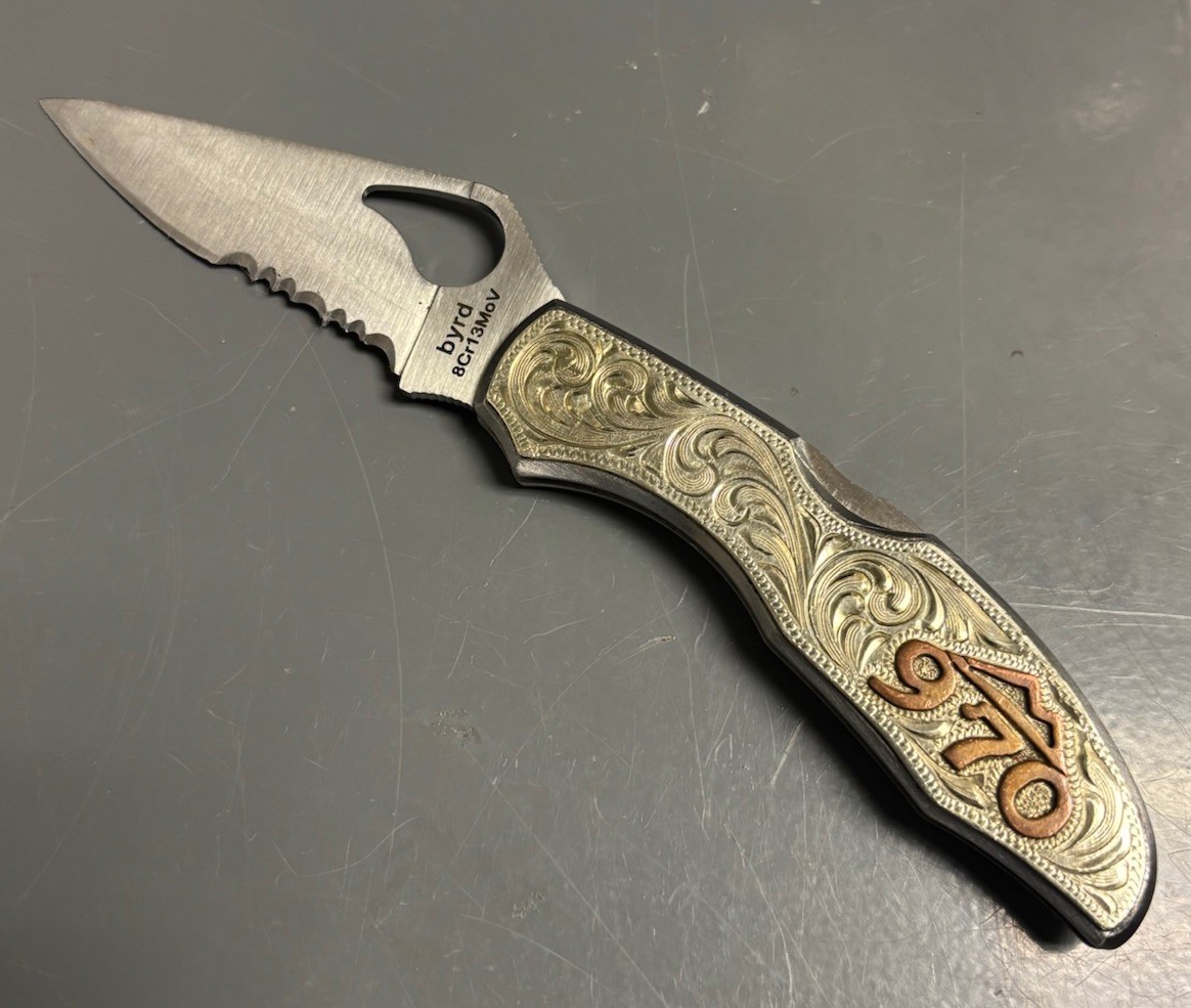 Custom Engraved Byrd Meadowlark 2  with 970 - Colorado Artwork