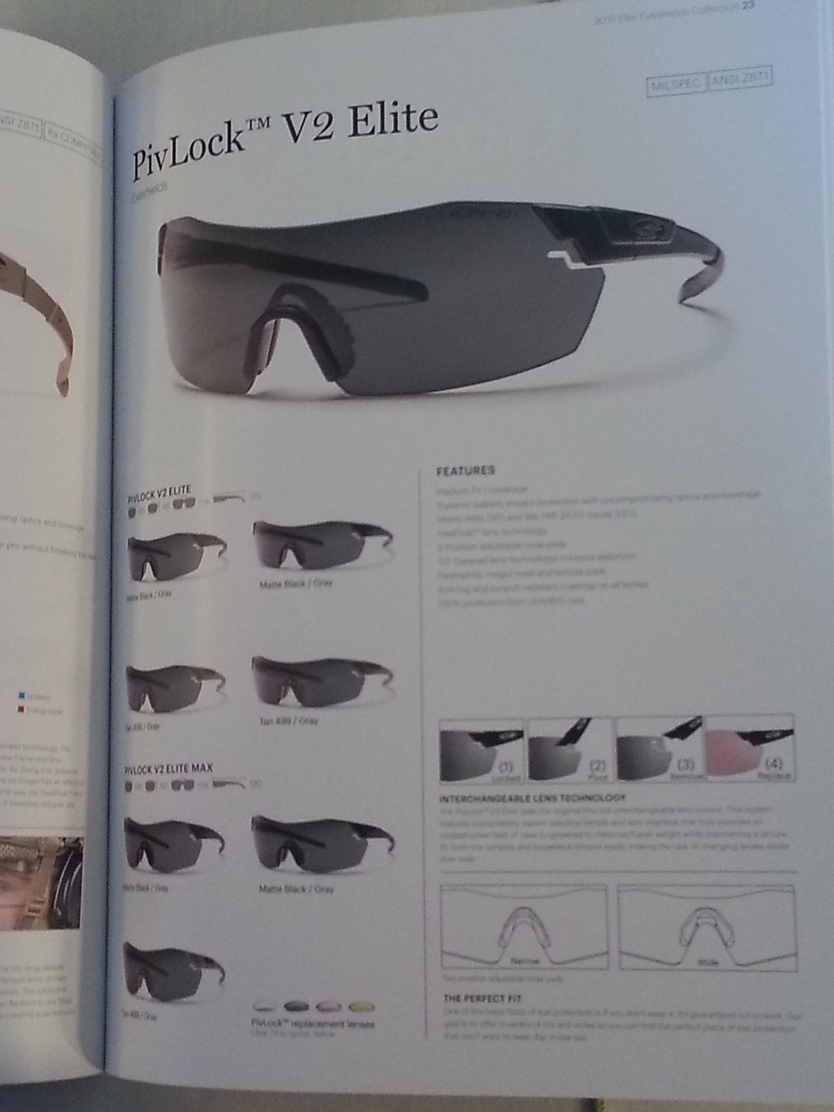 Smith Elite Optics Tactical Eyewear Product Catalog / 2015 SEAL DEVGRU NSW SOF