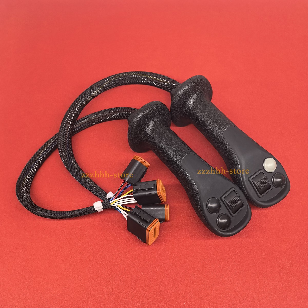 Pair Joystick Controller Handle 512-1247 512-1248 For CAT 336GC 330GC 320GC 350