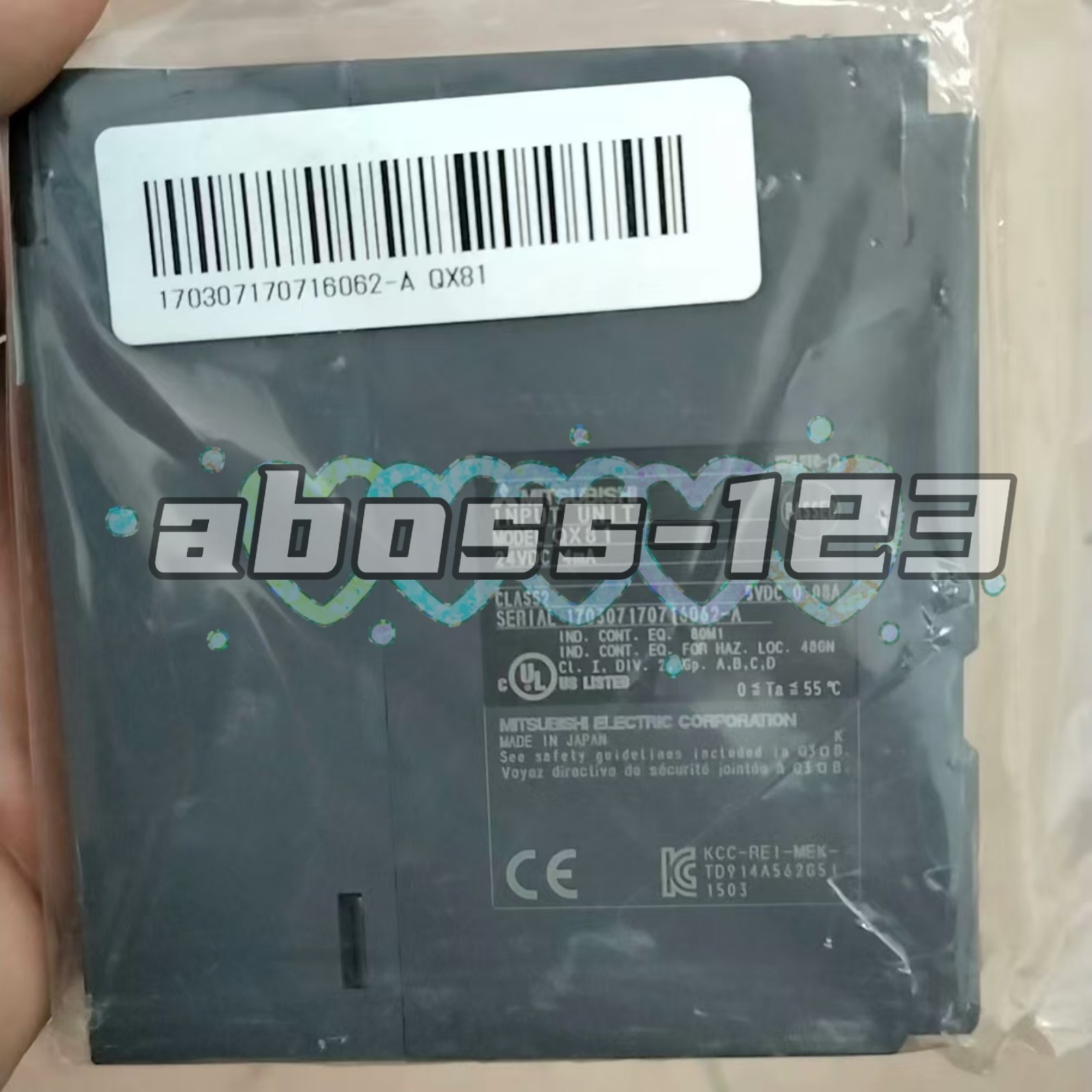 Mitsubishi QX81 Input Module#1pcs New In Box