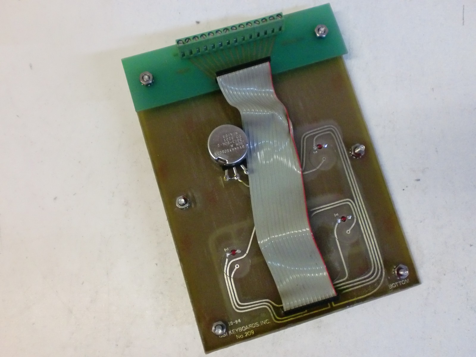 WALKER MAGNETIC 209 CONTROL PANEL USED FREE SHIPPING!!!!!!!!!!!!!!!!!