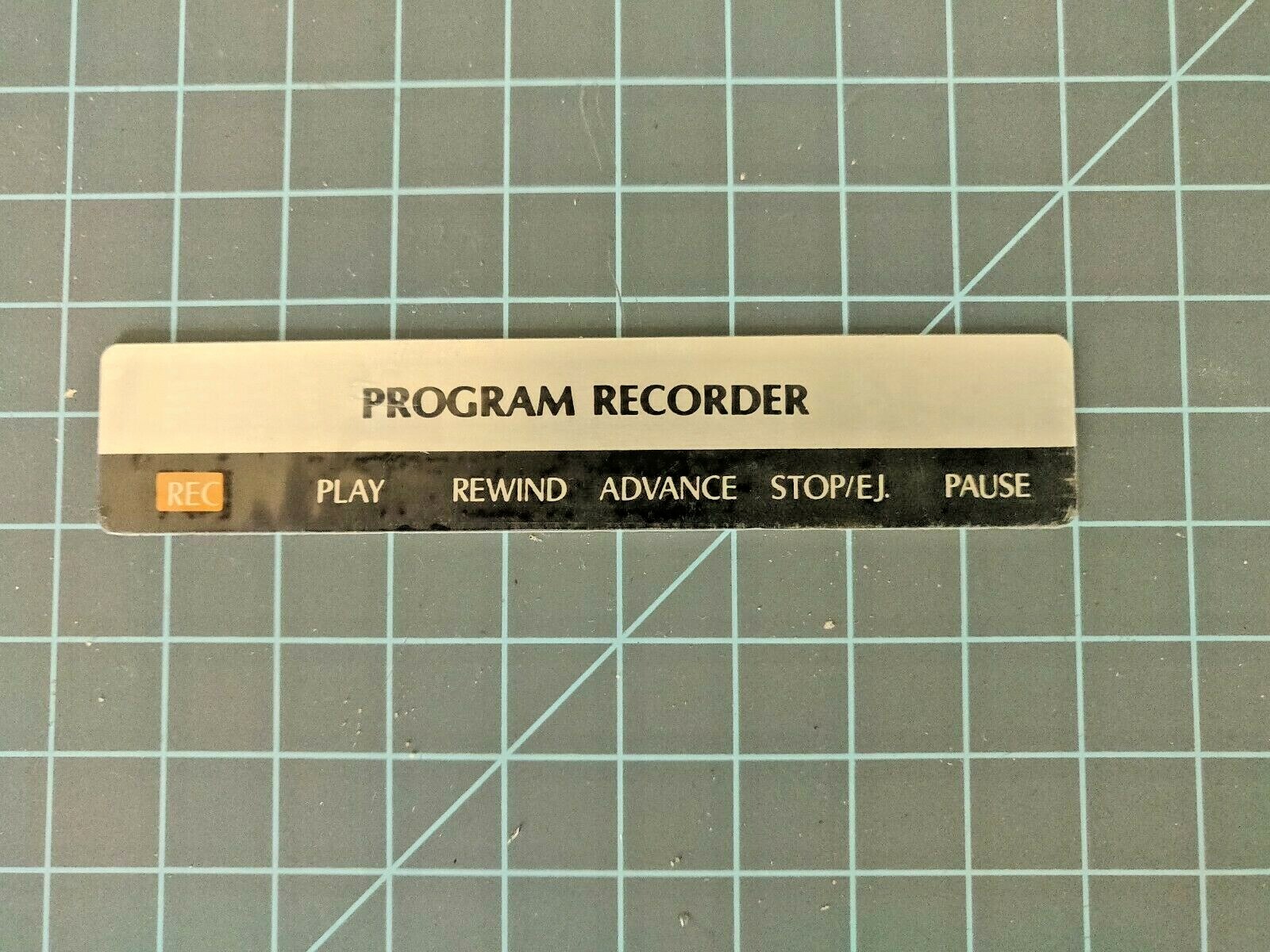 Atari Alignment Cover Part No 14396