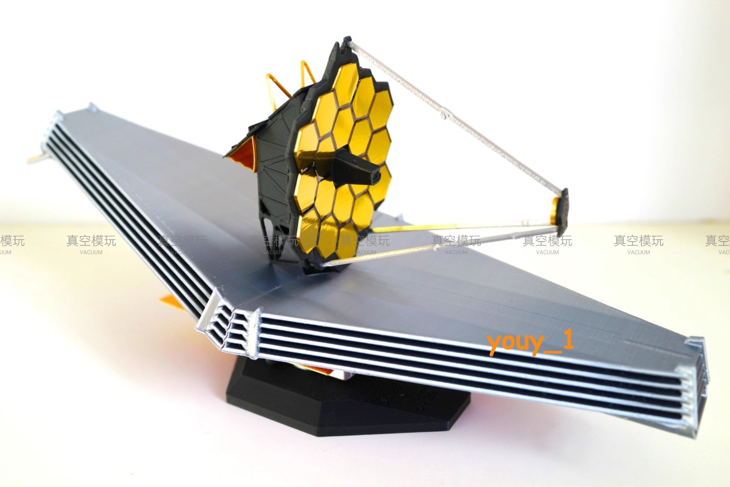1/72/100 Scale James Webb Space Telescope ESA JWST 3D Print Finished Toy Model