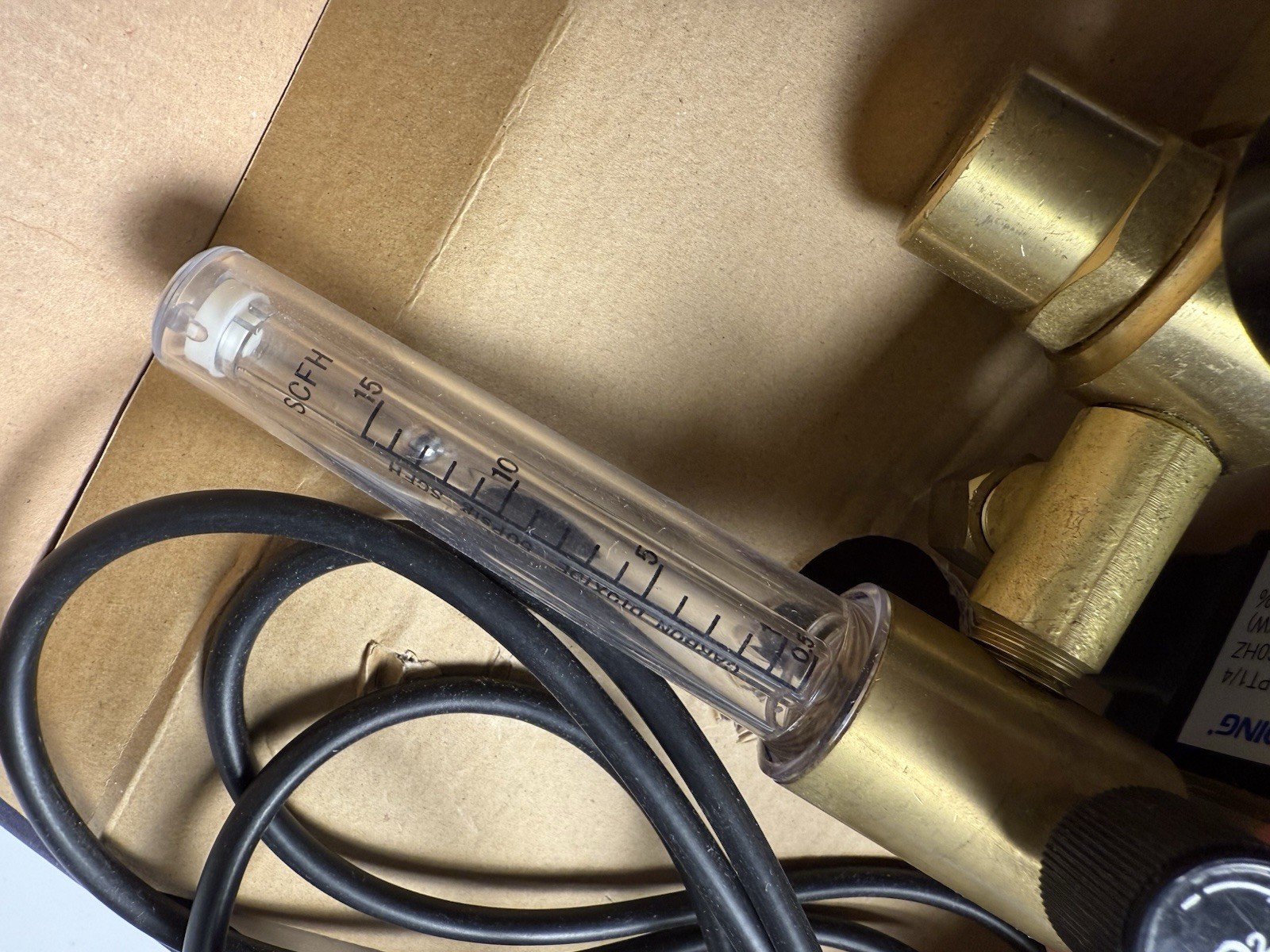 Sentinel CO2-REG Regulator System Original Box Used Tested Working