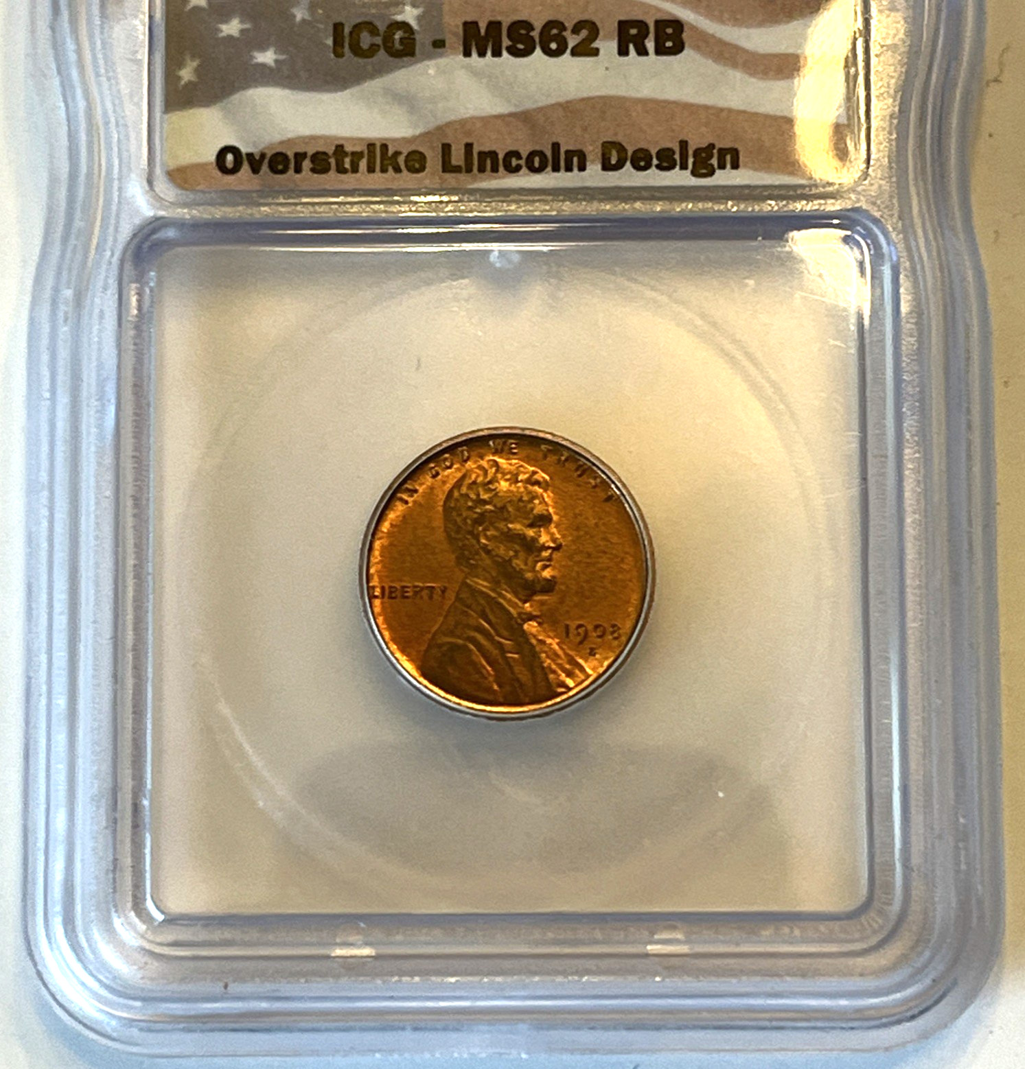 Rare 1908-S VDB Daniel Carr  Lincoln Design MS62 RB LOW Mintage 62 Red/Brown