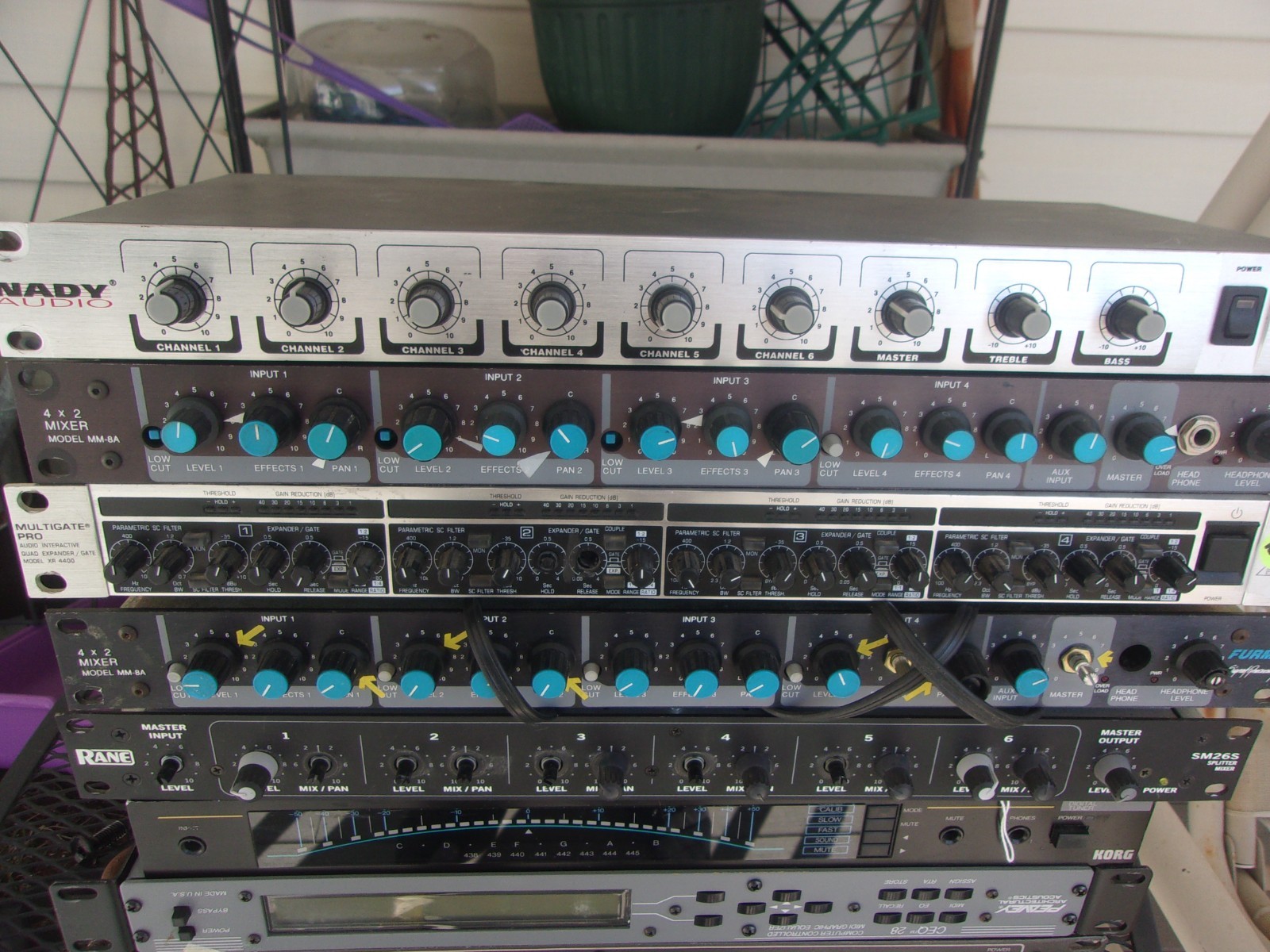 Nady RMX 6 6 Channel Mic/Line Mixer