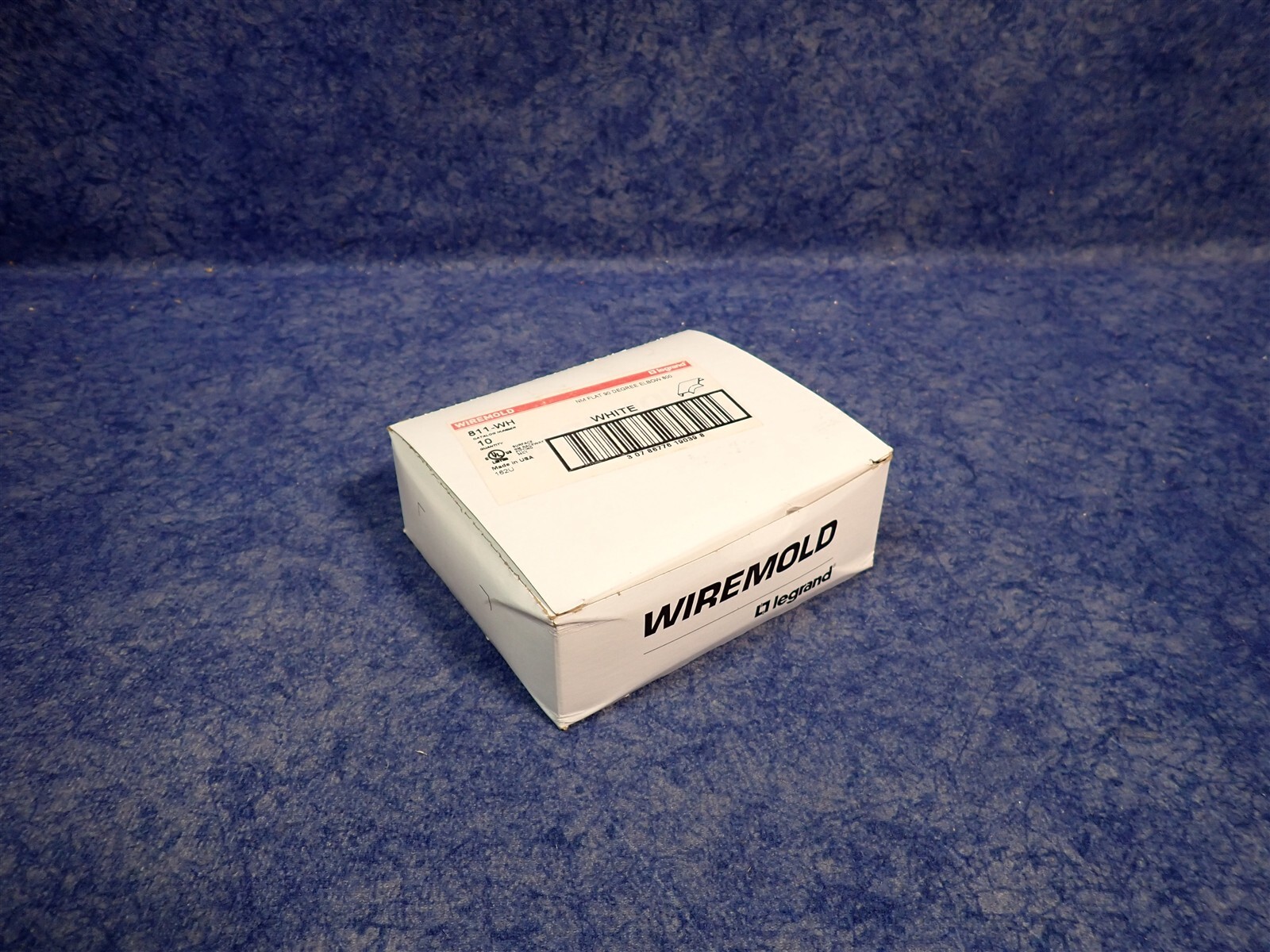 NEW Pack of 10 Legrand Wiremold 811-WH 800 Flat Elbow Fitting (G58)