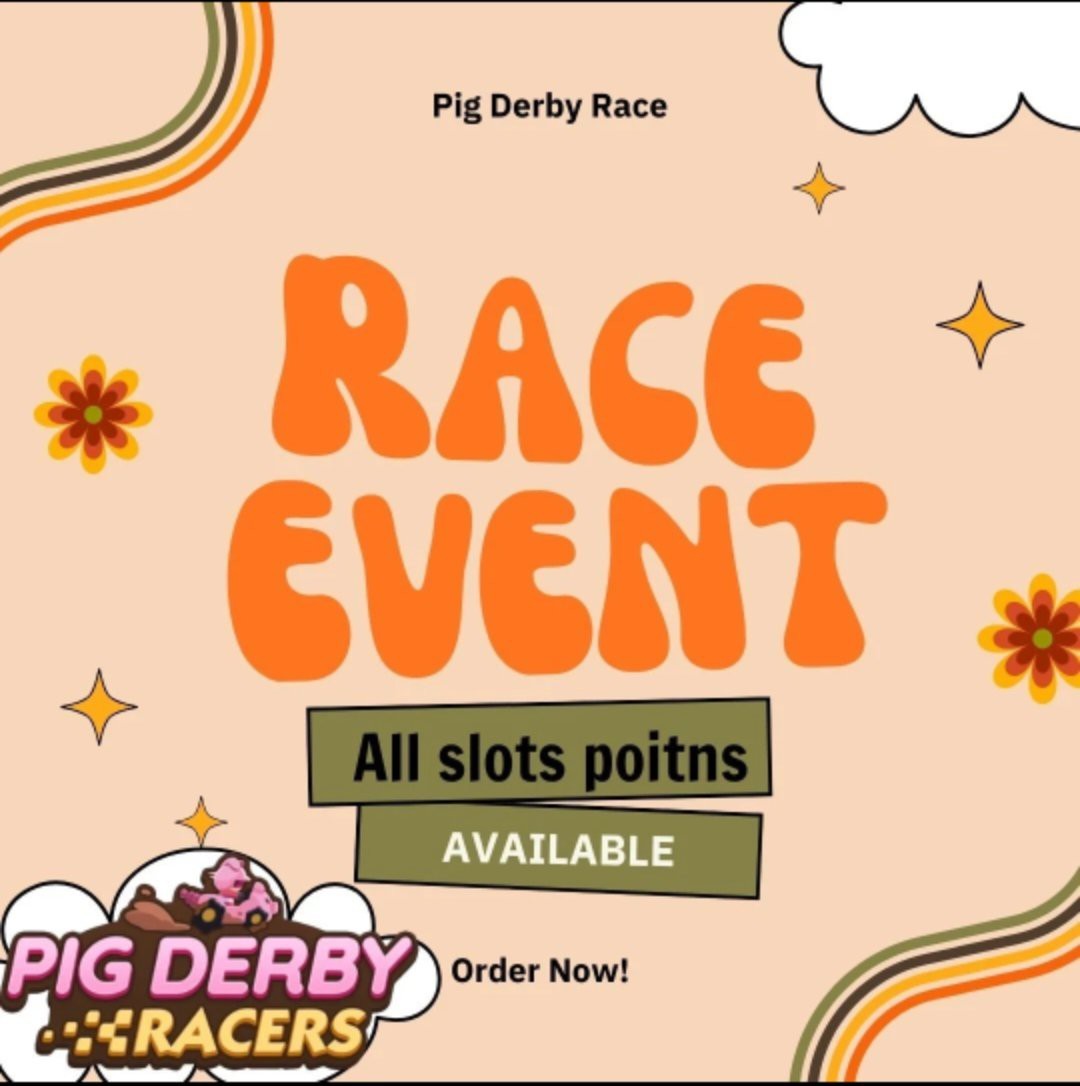 PIG DERBY RACER - 3x slot me 1 your Monopoli_Go ( 100 % WIN or refund )