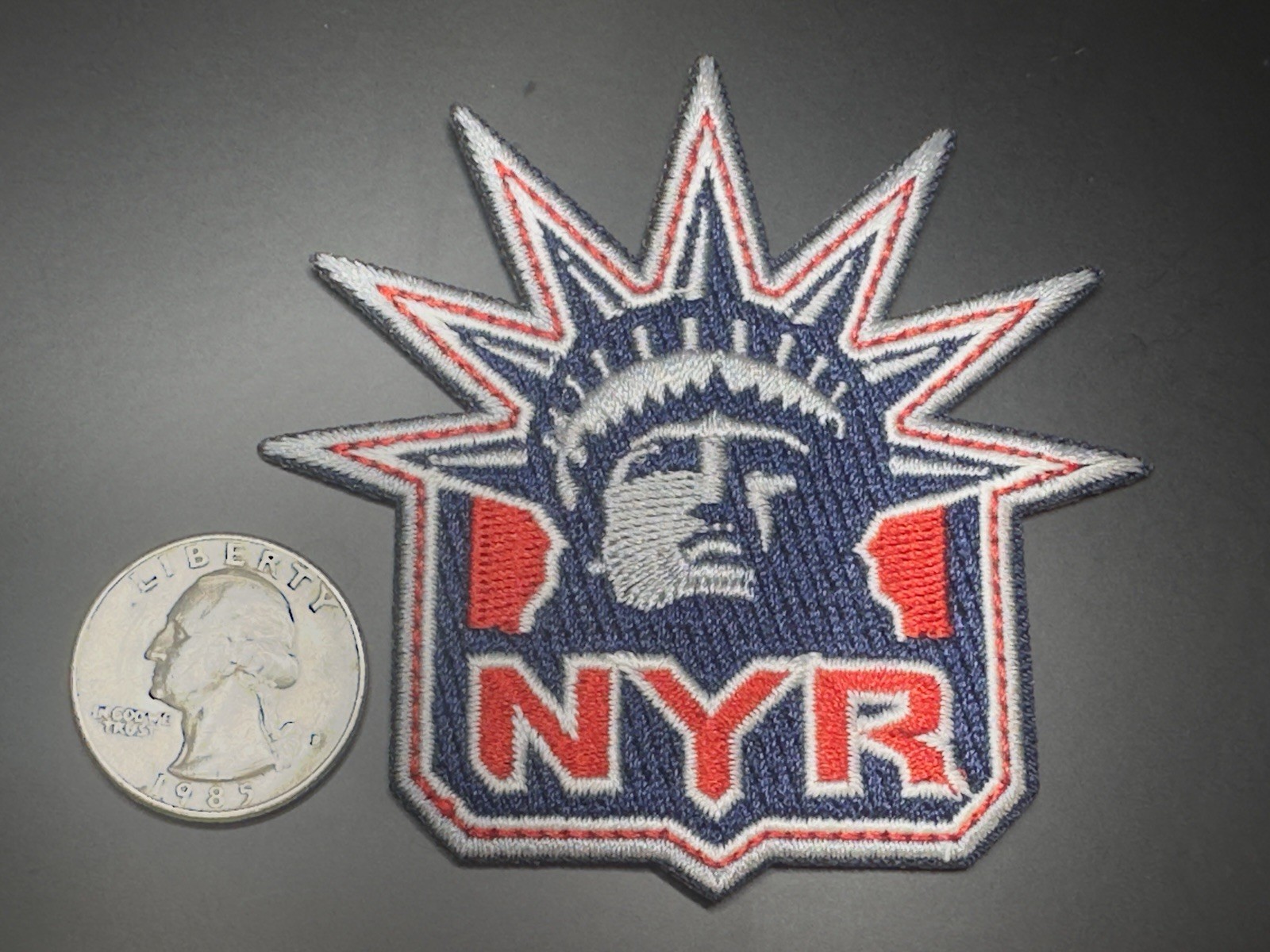 New York Rangers Embroidered Iron On Patch