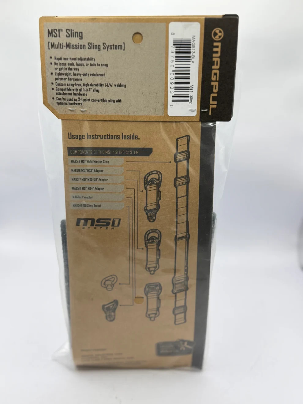 3 Pack Tactical Sling Strap Quick Adjust Heavy Duty Nylon Black Best Value