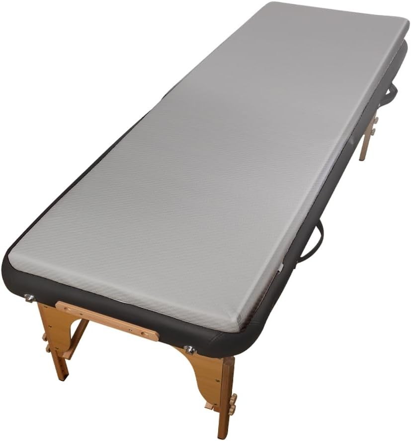 Professional Quality Memory Foam Massage Topper 73x24x2 - Removable & Easy Care