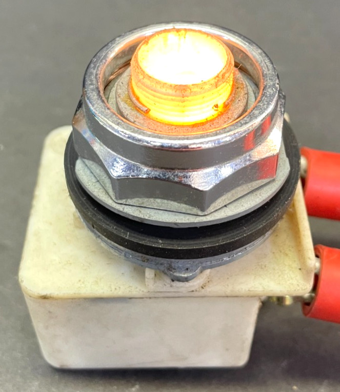 Square D 9001KM1 Ser. H, Pilot Light, 110/120v, 50/60cy, Less Bulb, Free US Ship