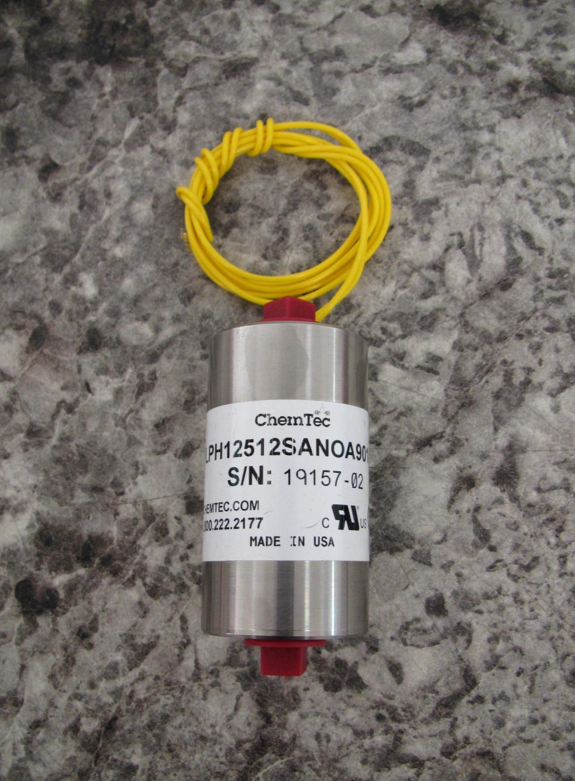 New ChemTec LPH12512SANOA9011 / LPH-125-12 1/8" FNPT Port Flow Monitor