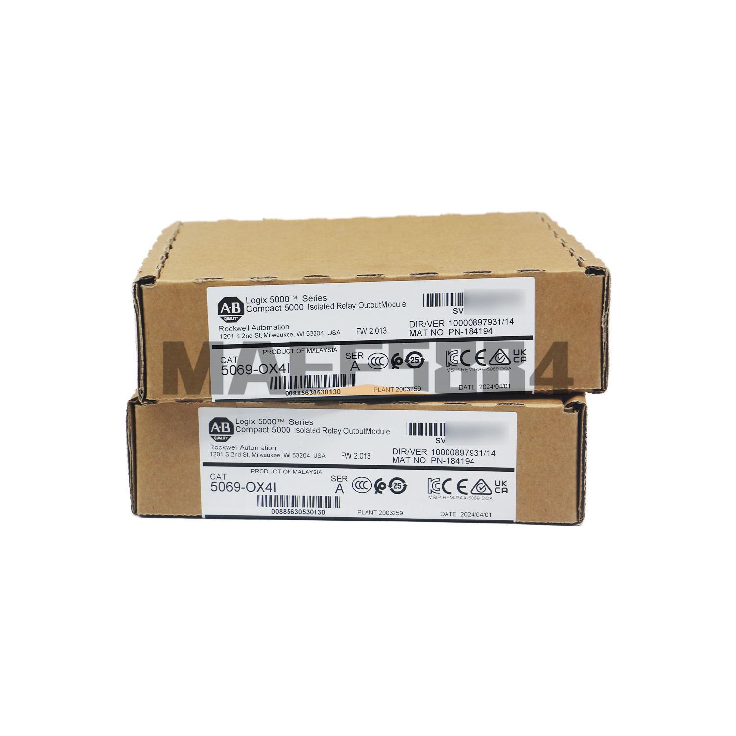 AB New Factory Sealed 5069-OX4I Compact 5000 Isolated Relay Output Module