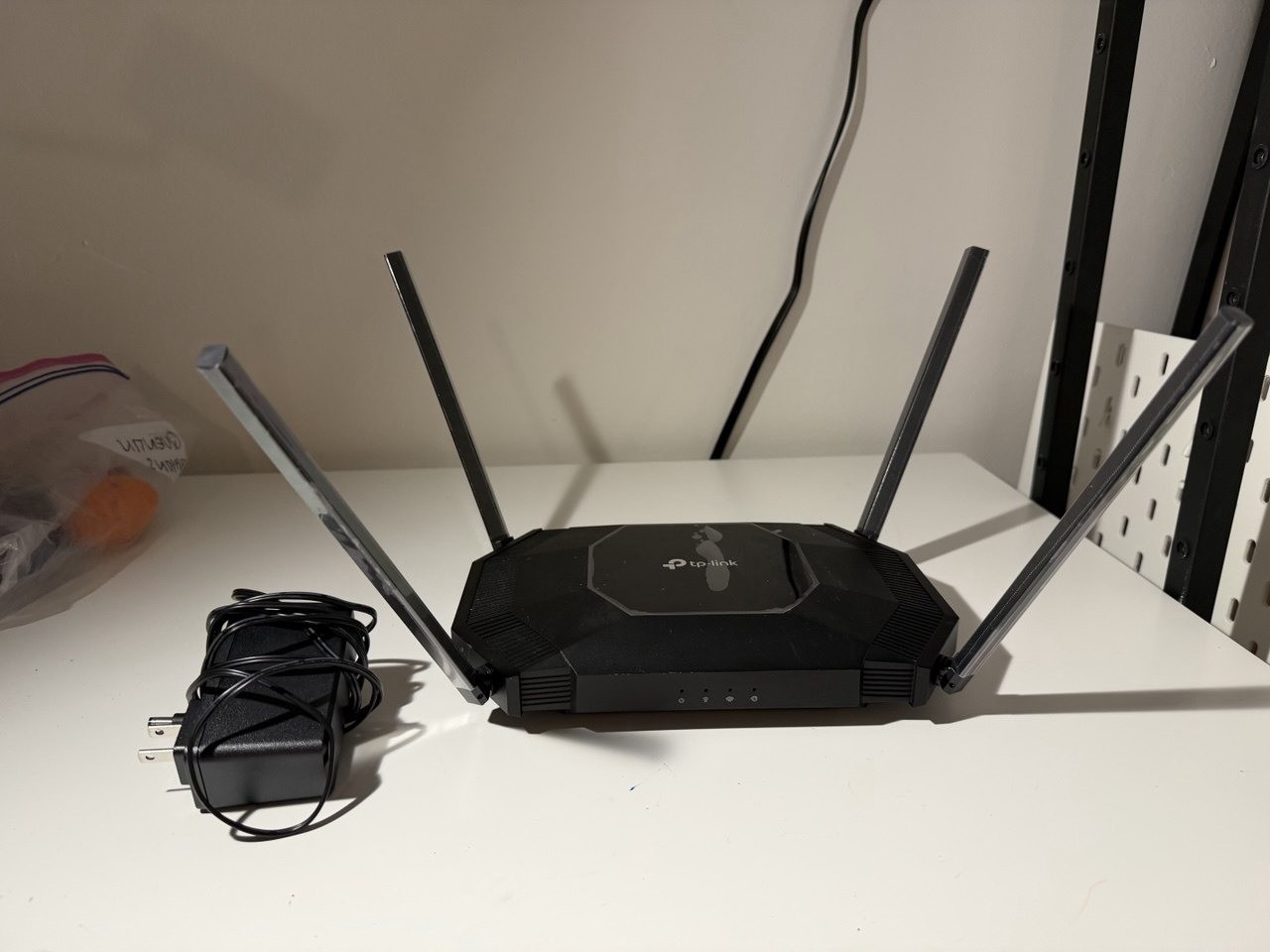TP-Link TL-WA3001 AX3000 Wi-Fi 6 Gigabit Access Point + Power Adapter