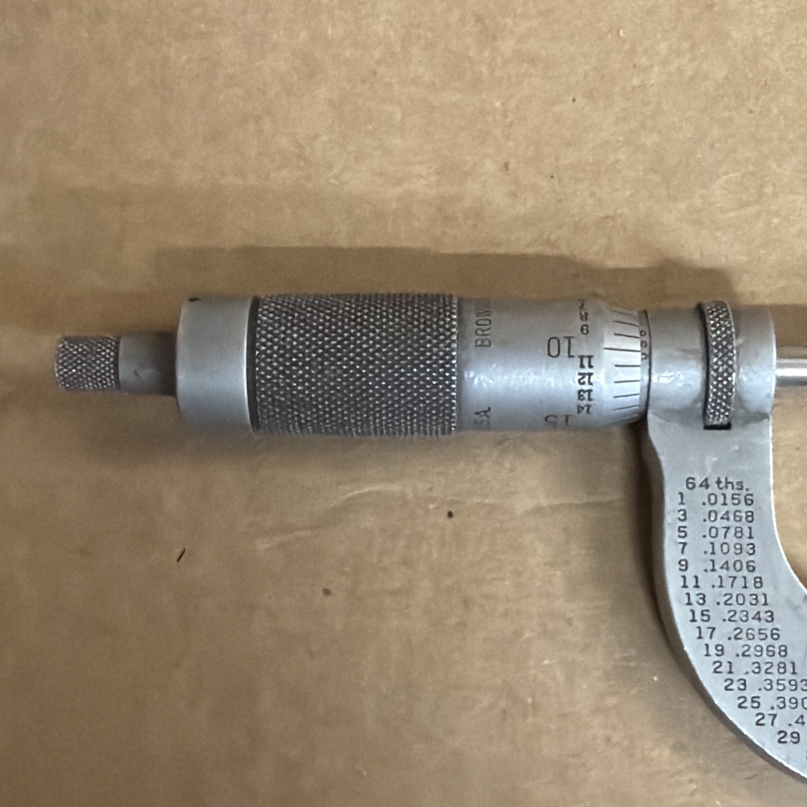 Brown Sharpe No 48 2" Micrometer no box