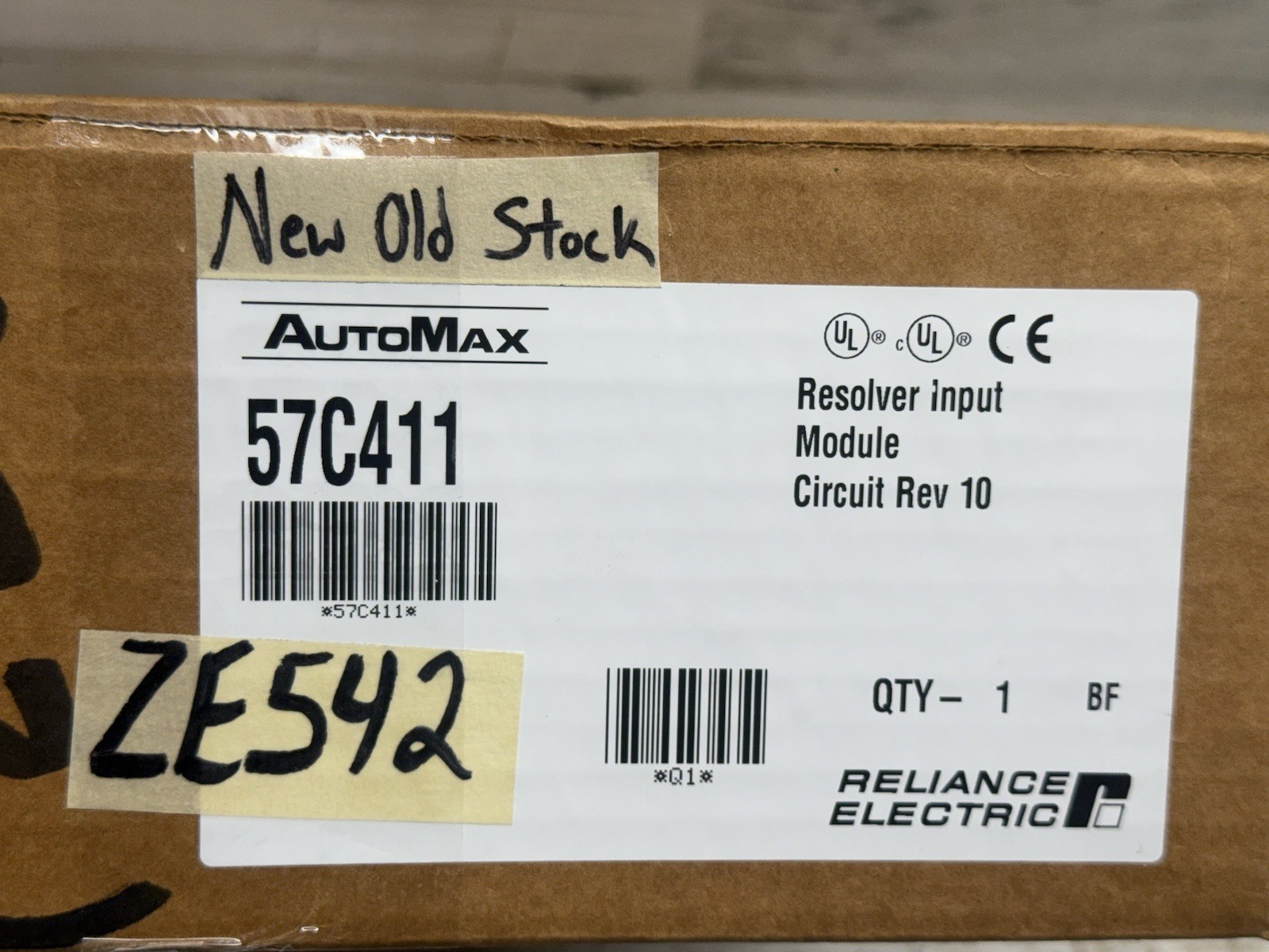 Reliance Electric 57C411 Resolver Input Module New