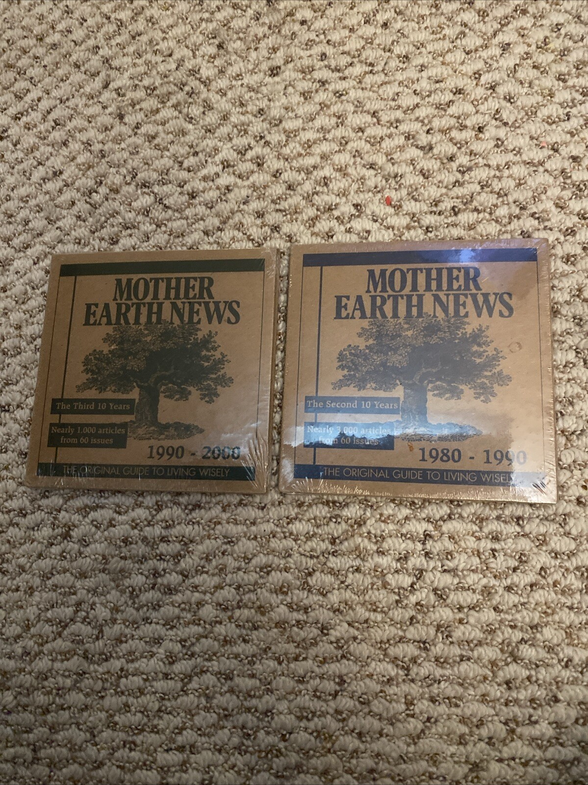 Mother Earth News on PC CD 1980-1990, 1990-2000 Factory Sealed Brand New 2005