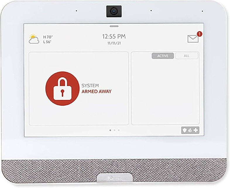 Qolsys iQ4 iQP4002 433 MHz DSC Wireless Alarm Security Panel Power G 915:3 NIB