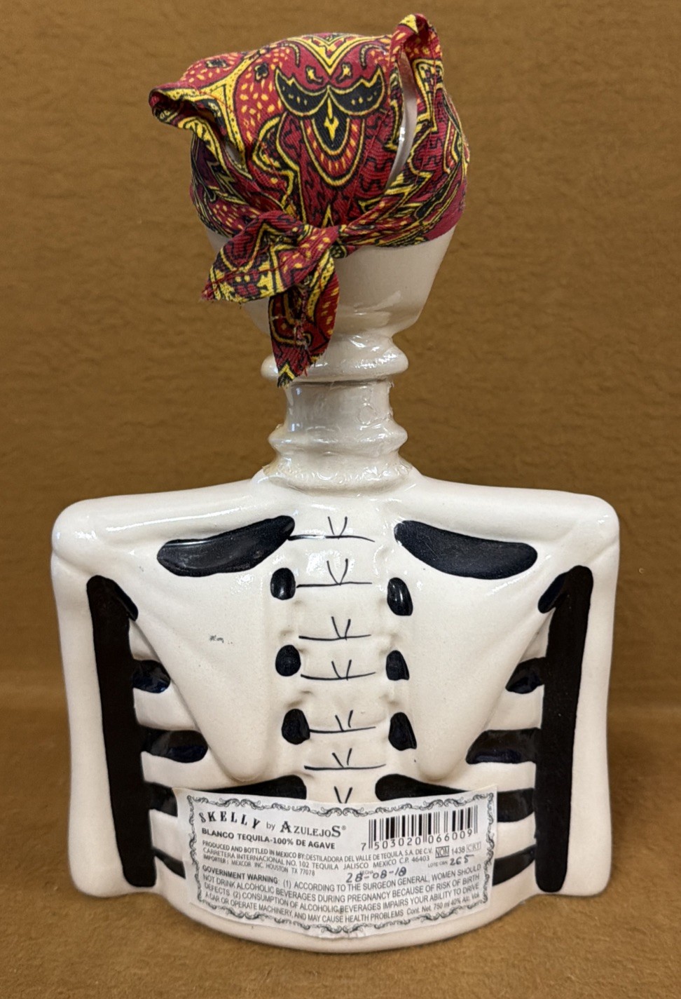 Skelly Tequila Decanter (Bottle Only)