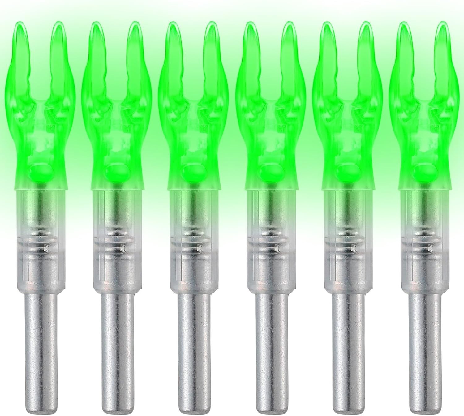 S for Arrows .244/6.2mm Lighted Nocks - Includes Screwdriver for Easy Use