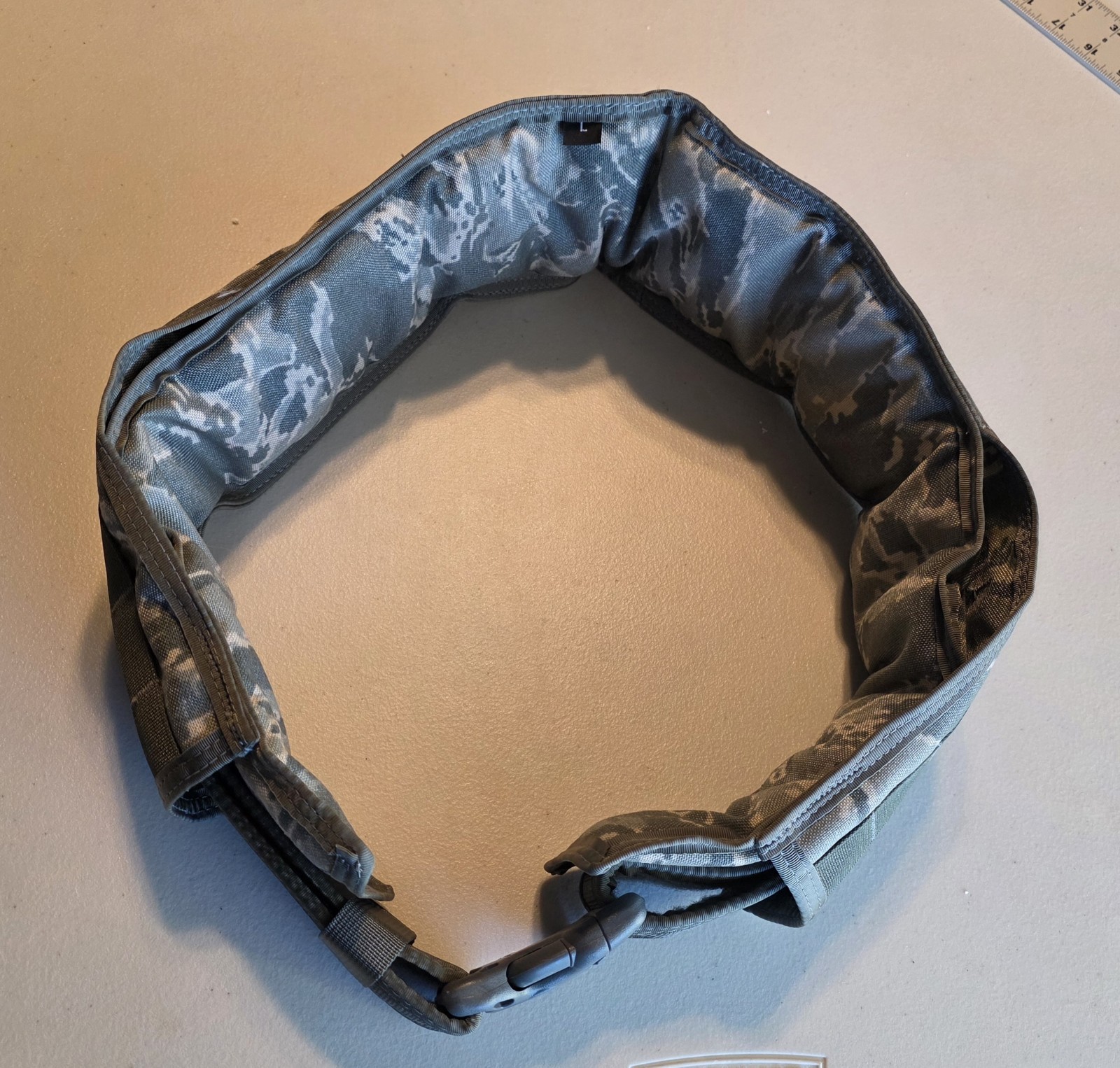 MOLLE II ACU Molded LARGE Equipment/War Belt New