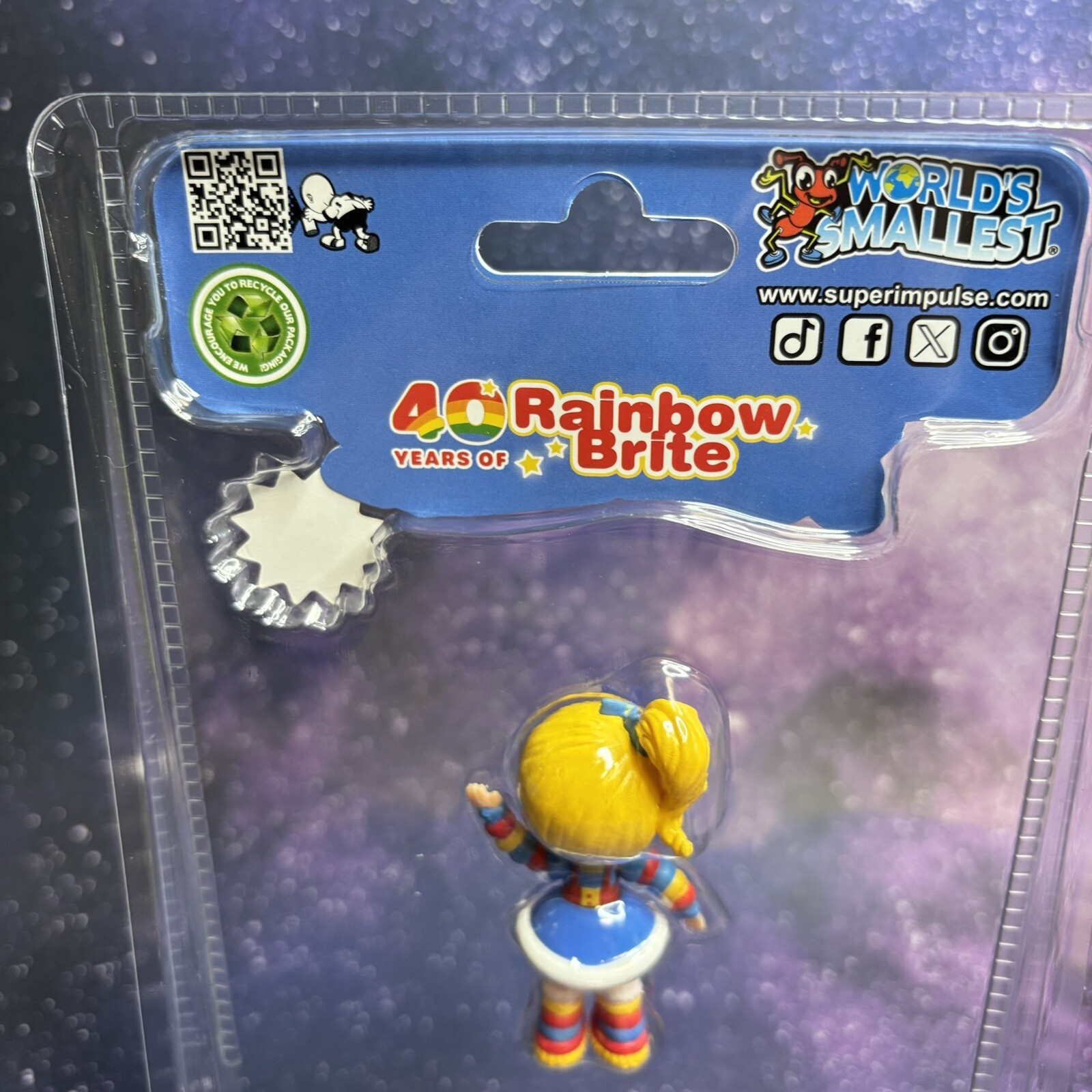 World's Smallest RAINBOW BRITE Figure