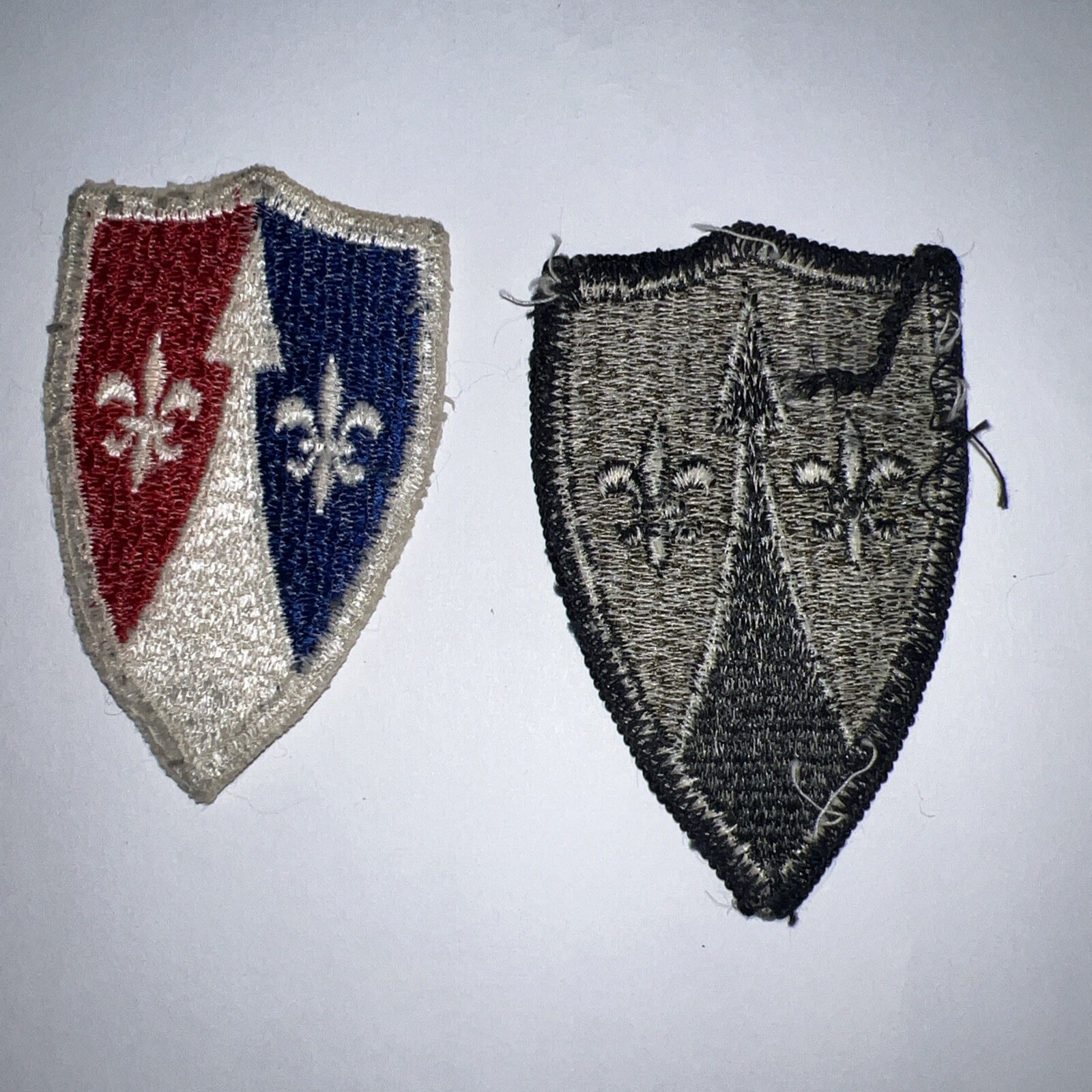 US Army 1950's-70's Theatre Area Support Command patch Color/subdued Set