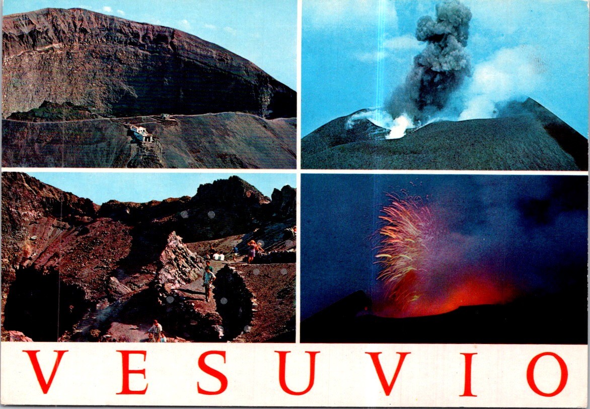 (1221) 11-7-2025 - Italy (posted to Australia) Veusvio Volcano (Napoli)