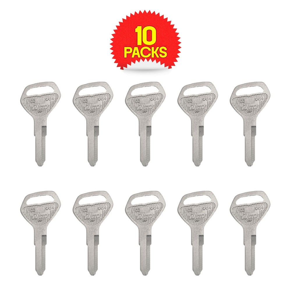 KA14 / X103 Key Blank Nickel