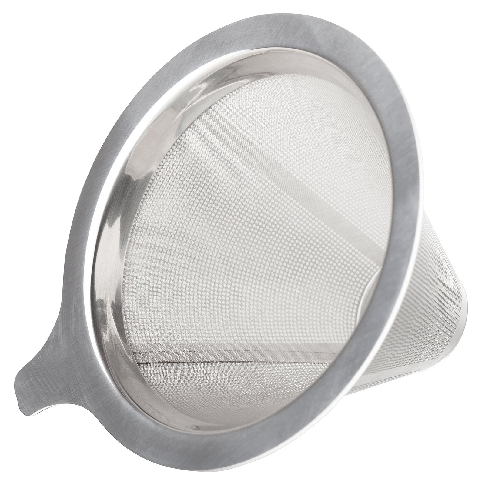 Pour-Over Coffee Filter, 18/8 Stainless Steel, 4-Servings, 4-Cup Capacity